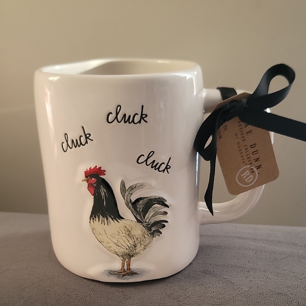 Rae Dunn Farmline Cluck Cluck Cluck Mug